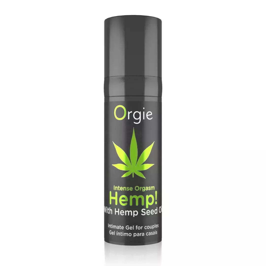 Orgie Hemp! Intense Sensation Gel su kanapių sėklų aliejumi 15ml