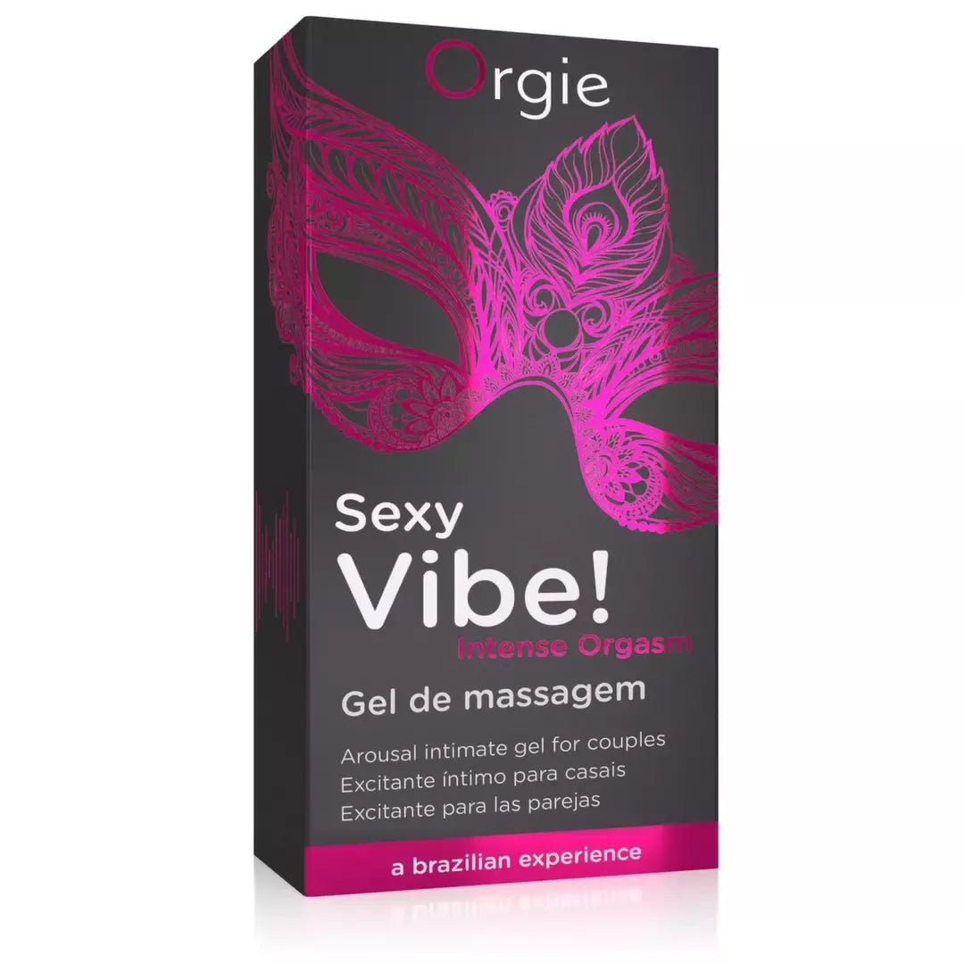Orgie Intense Vibe Liquid Gel 15ml – daugiafunkcinė stimuliuojanti formulė