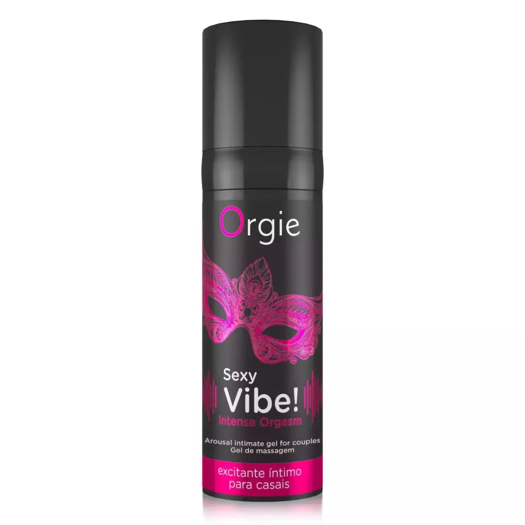 Orgie Intense Vibe Liquid Gel 15ml – daugiafunkcinė stimuliuojanti formulė