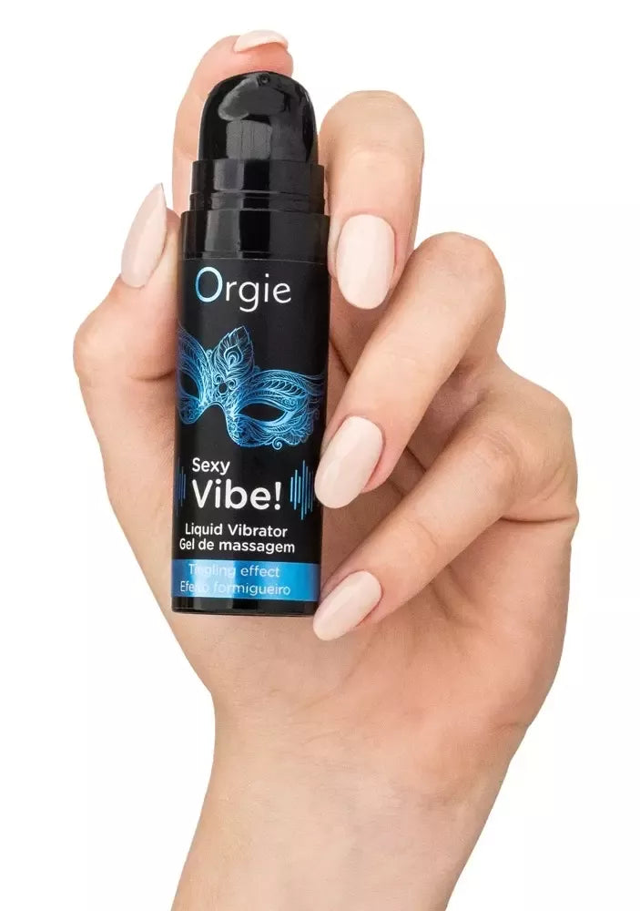 Orgie Liquid Vibrator 15 ml stimuliuojantis augalinis gelis