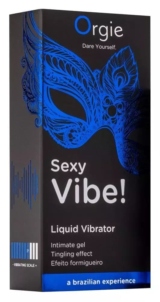 Orgie Liquid Vibrator 15 ml stimuliuojantis augalinis gelis