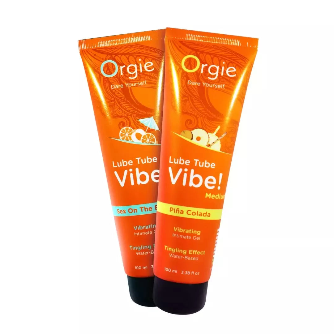 Orgie Lube Tube Vibe Pina Colada skonio intymios paskirties gelis, 100 ml