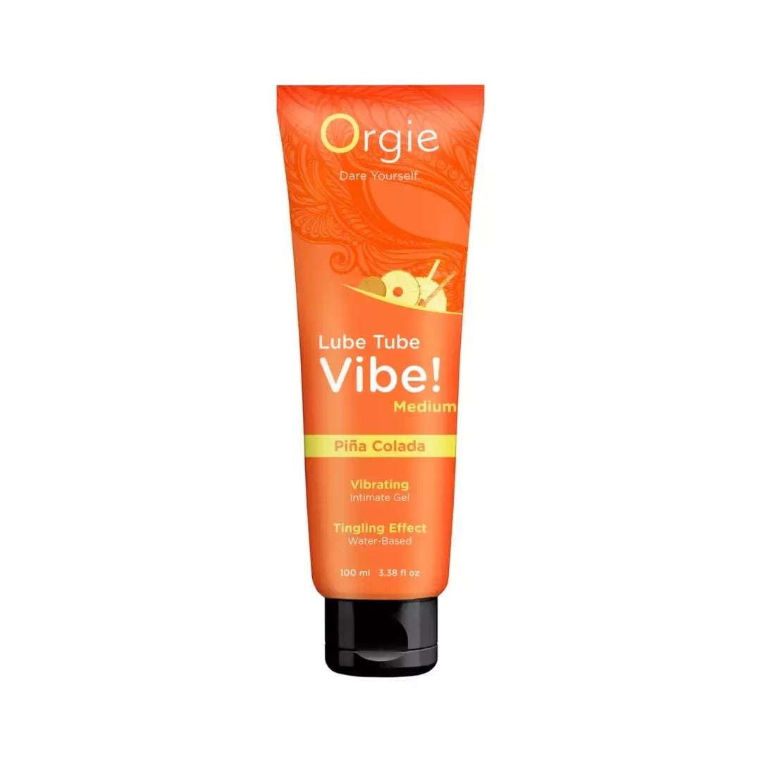 Orgie Lube Tube Vibe Pina Colada skonio intymios paskirties gelis, 100 ml