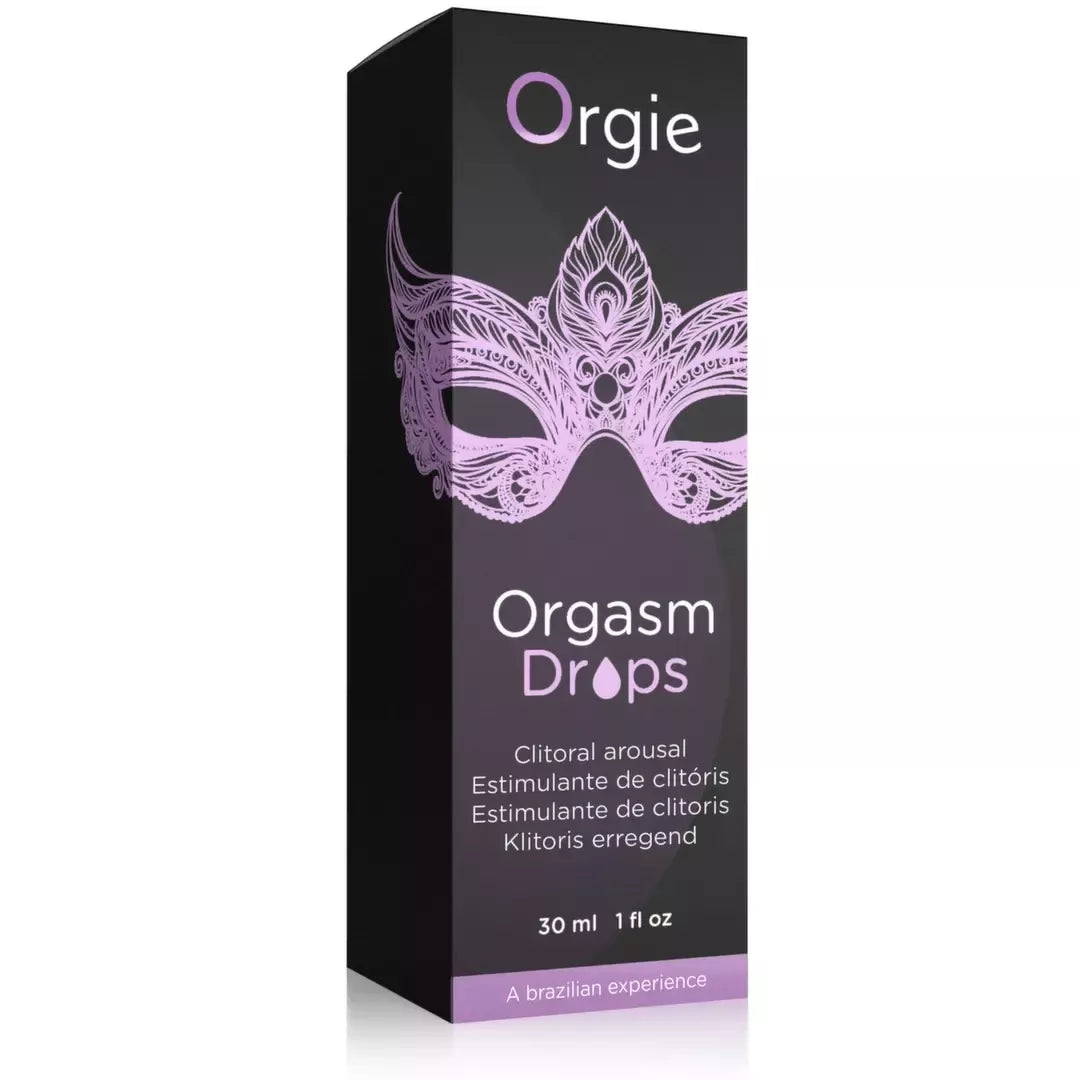 Orgie Orgasm Drops 30ml – Jautrumą skatinantis intymus gelis moterims