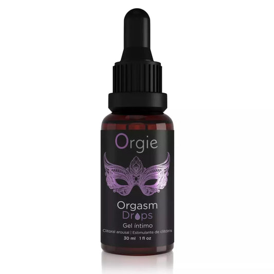 Orgie Orgasm Drops 30ml – Jautrumą skatinantis intymus gelis moterims