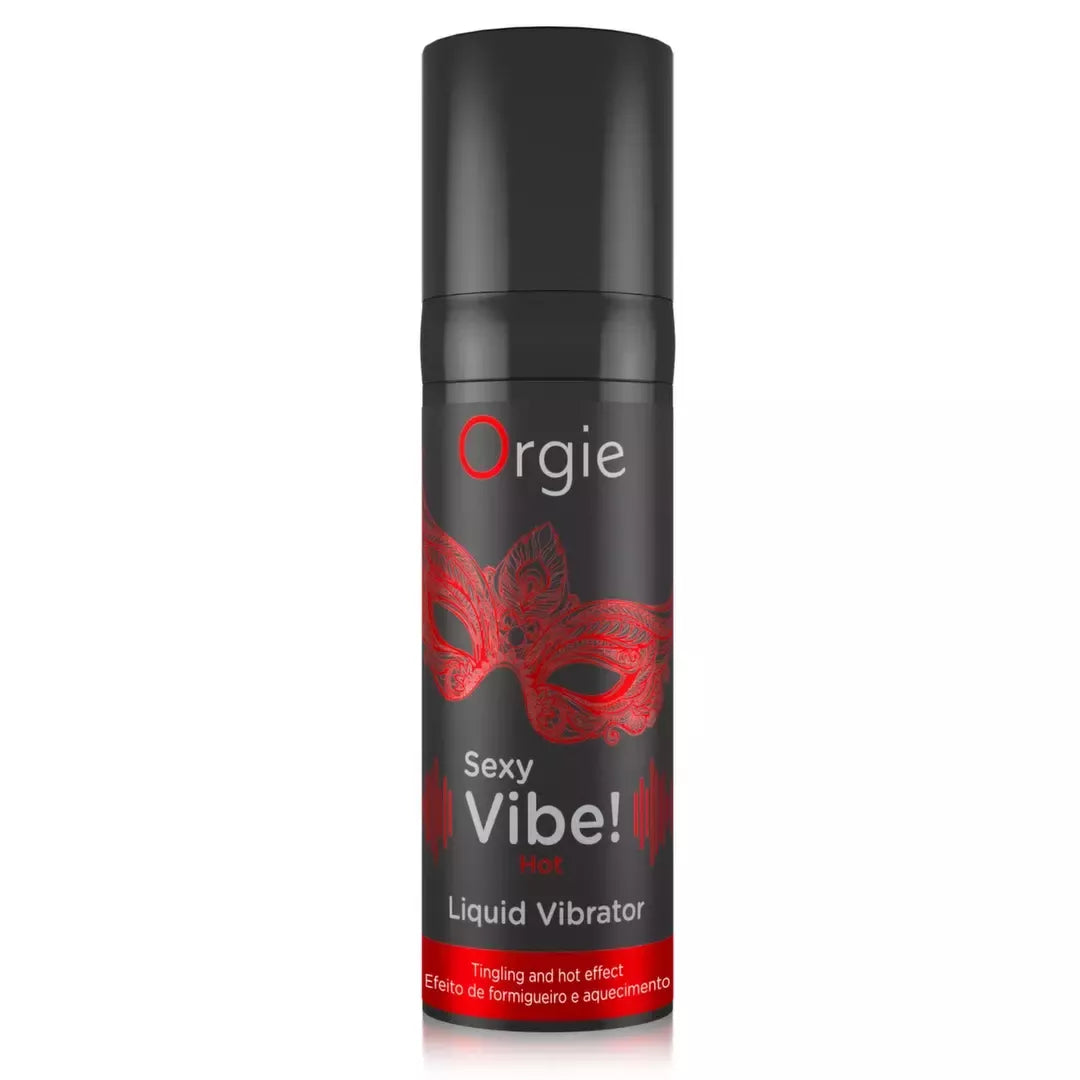 Orgie Sexy Vibe! Hot Liquid Intimate Gel Strawberry 15 ml