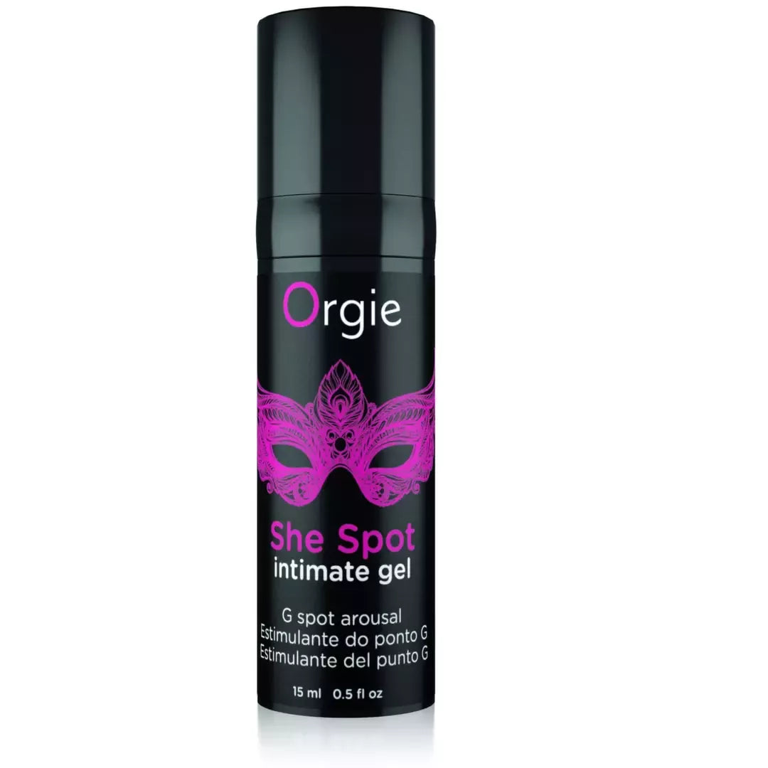 Orgie She Spot Sensation Gel stimuliuojantis gelis G-zonai, 15 ml – botaninė formulė