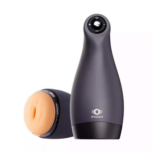 OTOUCH Airturn3 aukščiausios kokybės intymus prietaisas su vibracijos ir siurbimo funkcija, juodas