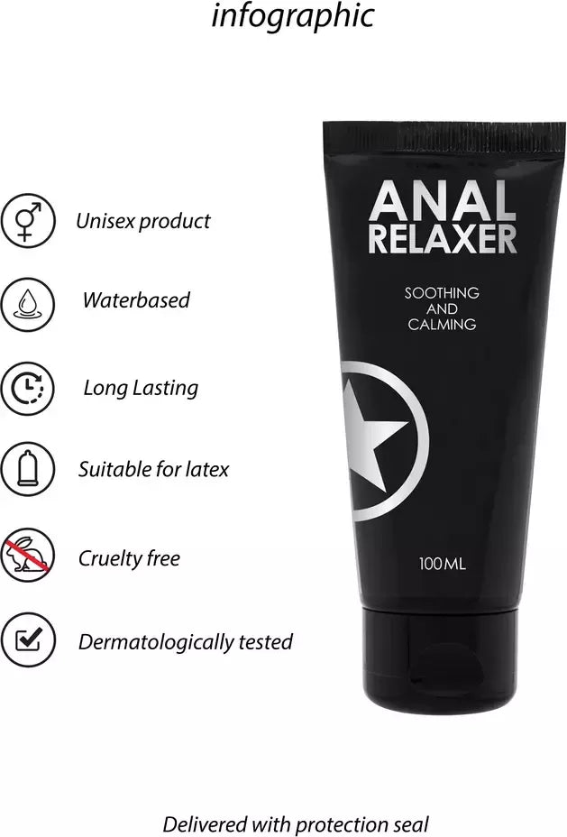 Ouch! Anal Relaxer Gel 100ml – švelni komforto formulė intymiai priežiūrai