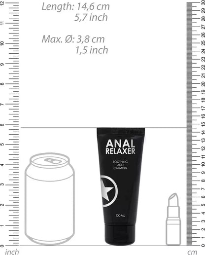 Ouch! Anal Relaxer Gel 100ml – švelni komforto formulė intymiai priežiūrai
