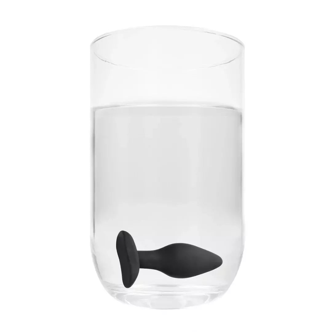 Ouch! Apex Silicone Plug Set – smailėjantis dizainas, juodas, 3 dydžiai