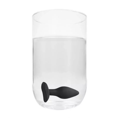 Ouch! Apex Silicone Plug Set – smailėjantis dizainas, juodas, 3 dydžiai