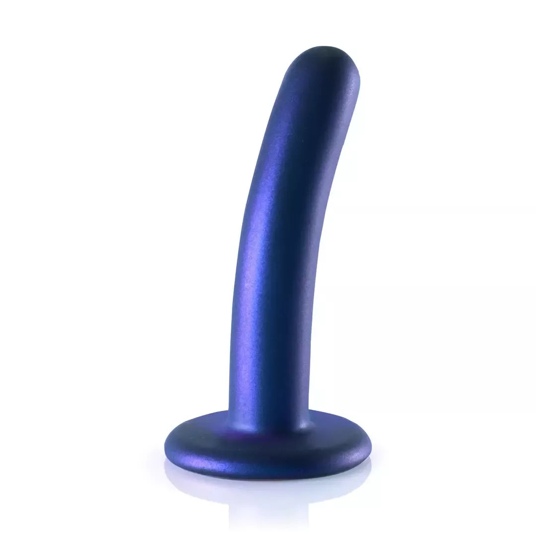 Ouch! Smooth Silicone Intimate Model 12 cm metalinis su siurbtuku