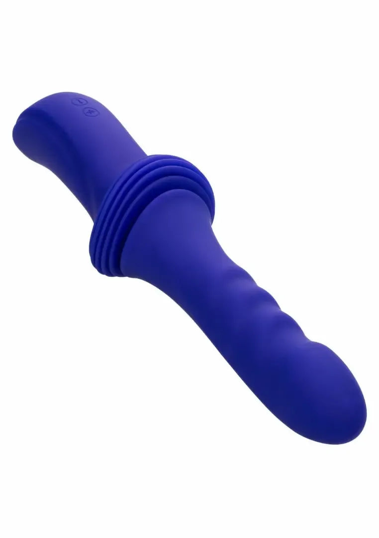 Overdrive Ridged Thruster nuotoliniu būdu valdomas intymus prietaisas, 10 greičių