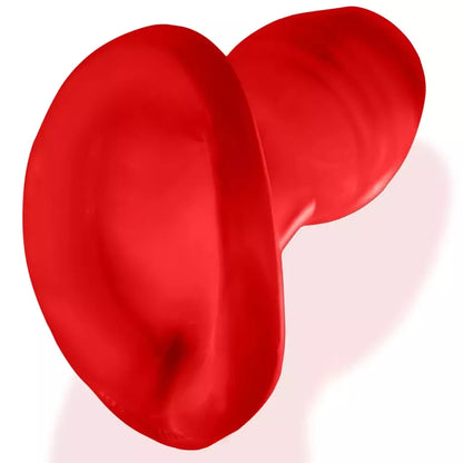 Oxballs Glowhole-2 Hollow Plug Large Red Morph su LED įdėklu 15,2 cm