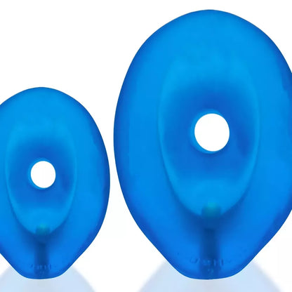 Oxballs Glowhole-2 intymus kamštis, Blue Morph Large su LED sistema
