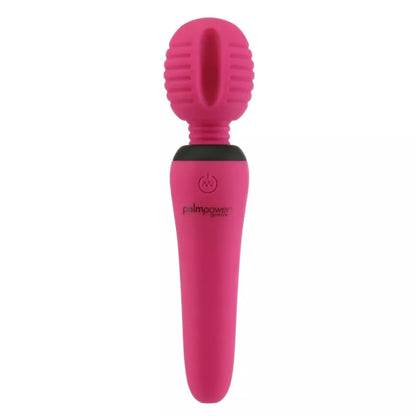 PalmPower Groove Mini Wand Fuchsia – kompaktiškas USB įkraunamas masažuoklis