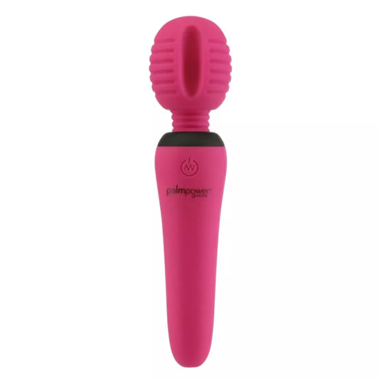PalmPower Groove Mini Wand Fuchsia – kompaktiškas USB įkraunamas masažuoklis