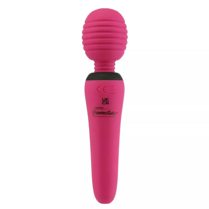 PalmPower Groove Mini Wand Fuchsia – kompaktiškas USB įkraunamas masažuoklis