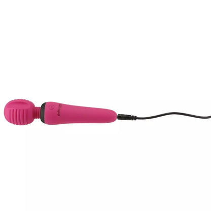 PalmPower Groove Mini Wand Fuchsia – kompaktiškas USB įkraunamas masažuoklis