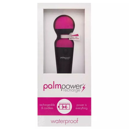 PalmPower įkraunamas masažuoklis – belaidis, USB, silikoninė galvutė