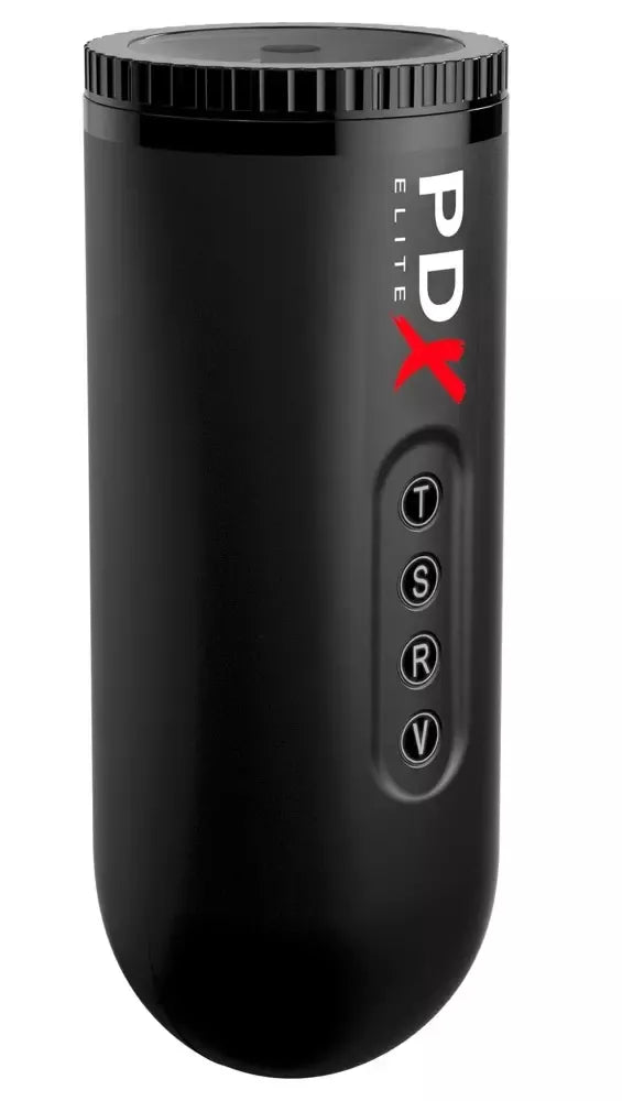 PDX Elite Moto Blower automatinis intymus prietaisas, juodas, 22,5 cm