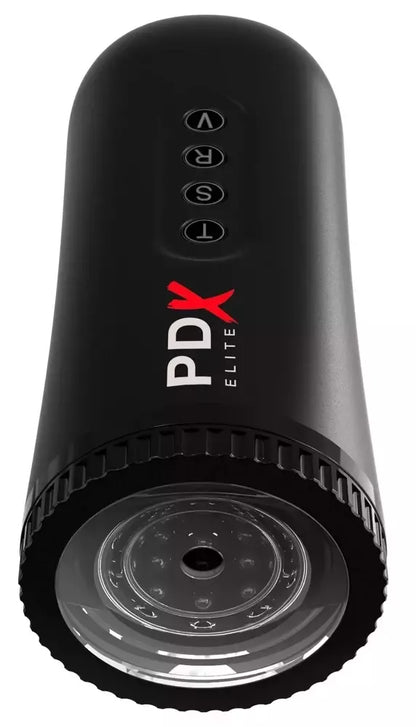 PDX Elite Moto Blower automatinis intymus prietaisas, juodas, 22,5 cm
