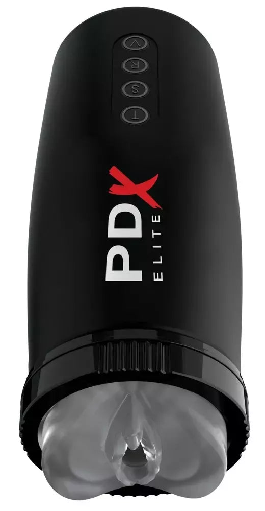 PDX Elite Motobator 2 Black automatinis intymus prietaisas 23,1 cm