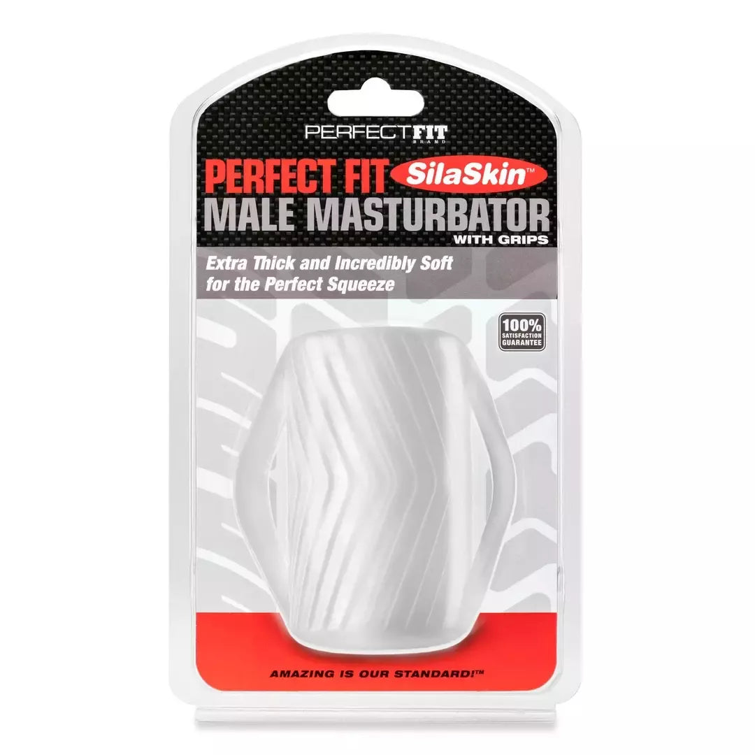 Perfect Fit Grip System Intimate Machine for Men SilaSkin juodas