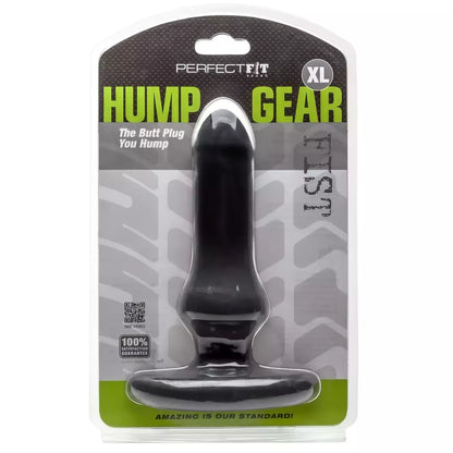 Perfect Fit Hump Gear XL Black – pažangus anatominis anuso kaištis, Silaskin, 16,5 cm