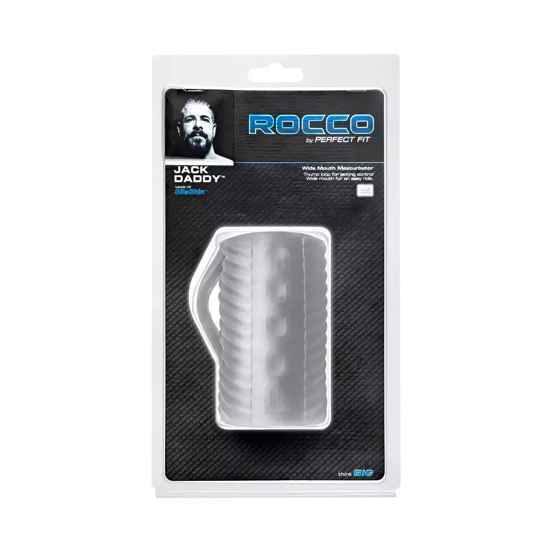 Perfect Fit Rocco Jack Daddy intymus prietaisas, SilaSkin, plati anga