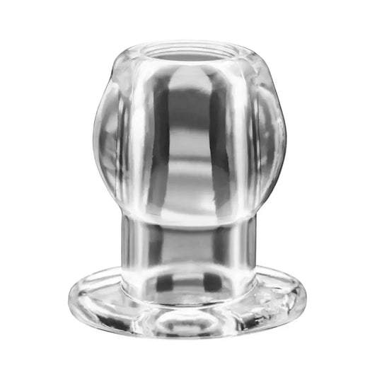 Perfect Fit Tunnel Plug Large Clear – novatoriškas tuščiaviduris intymus prietaisas