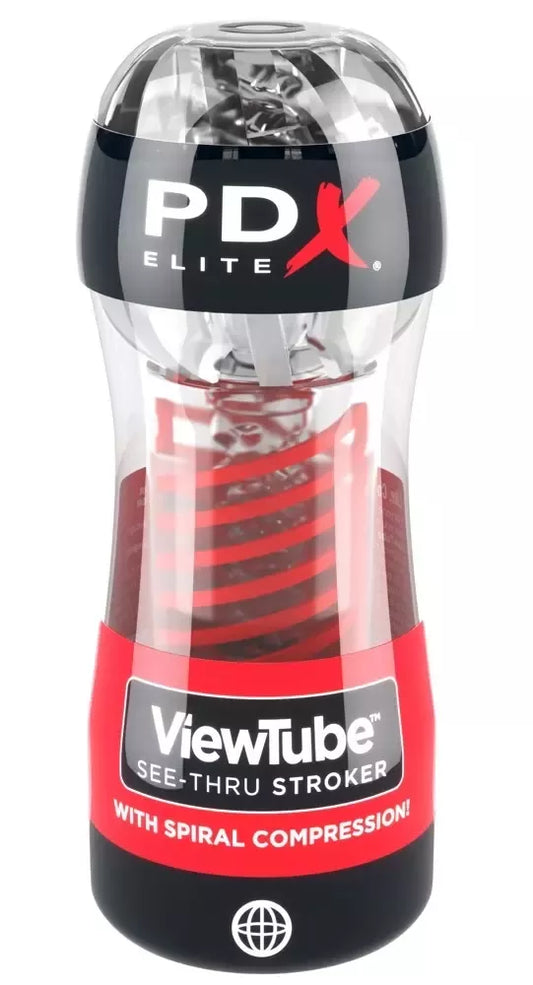 Permatomas intymus prietaisas PDX Elite ViewTube 2, 18 cm