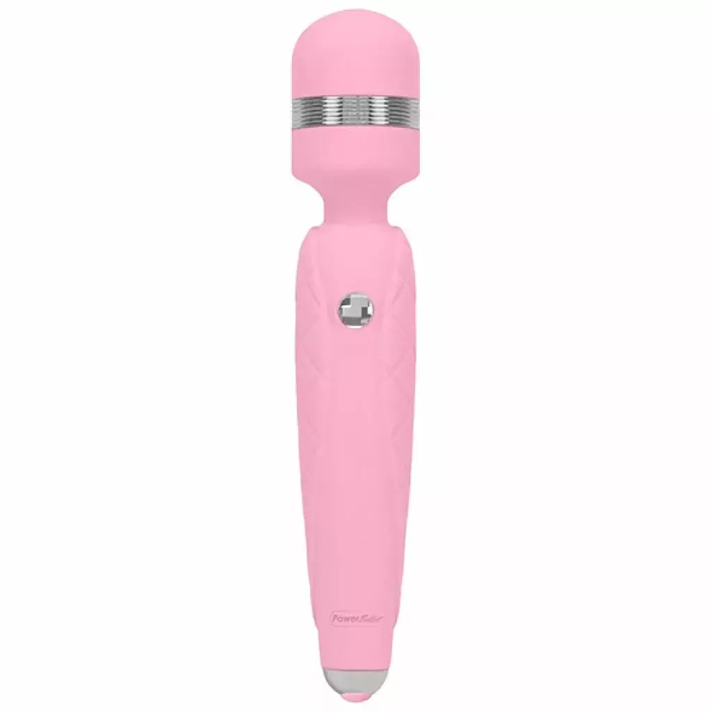 Pillow Talk Cheeky Pink Wand Massager – įkraunamas, silikoninis, belaidis