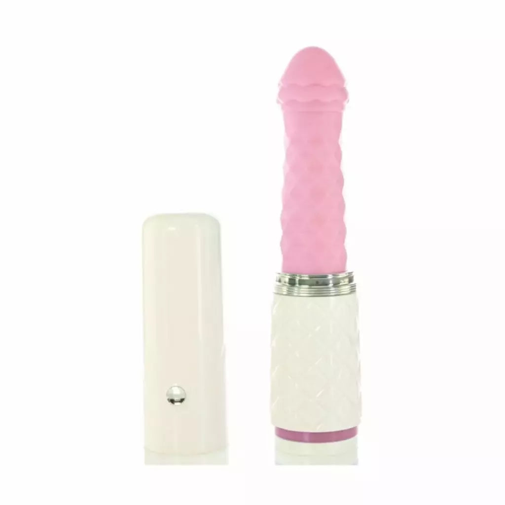 Pillow Talk Feisty Pink stumdomas vibratorius su Swarovski dangteliu