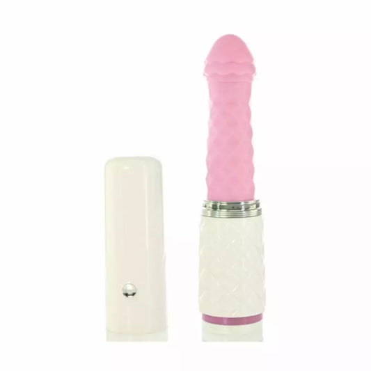 Pillow Talk Feisty Pink stumdomas vibratorius su Swarovski dangteliu