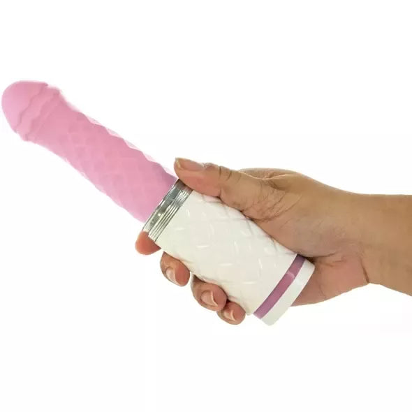 Pillow Talk Feisty Pink stumdomas vibratorius su Swarovski dangteliu