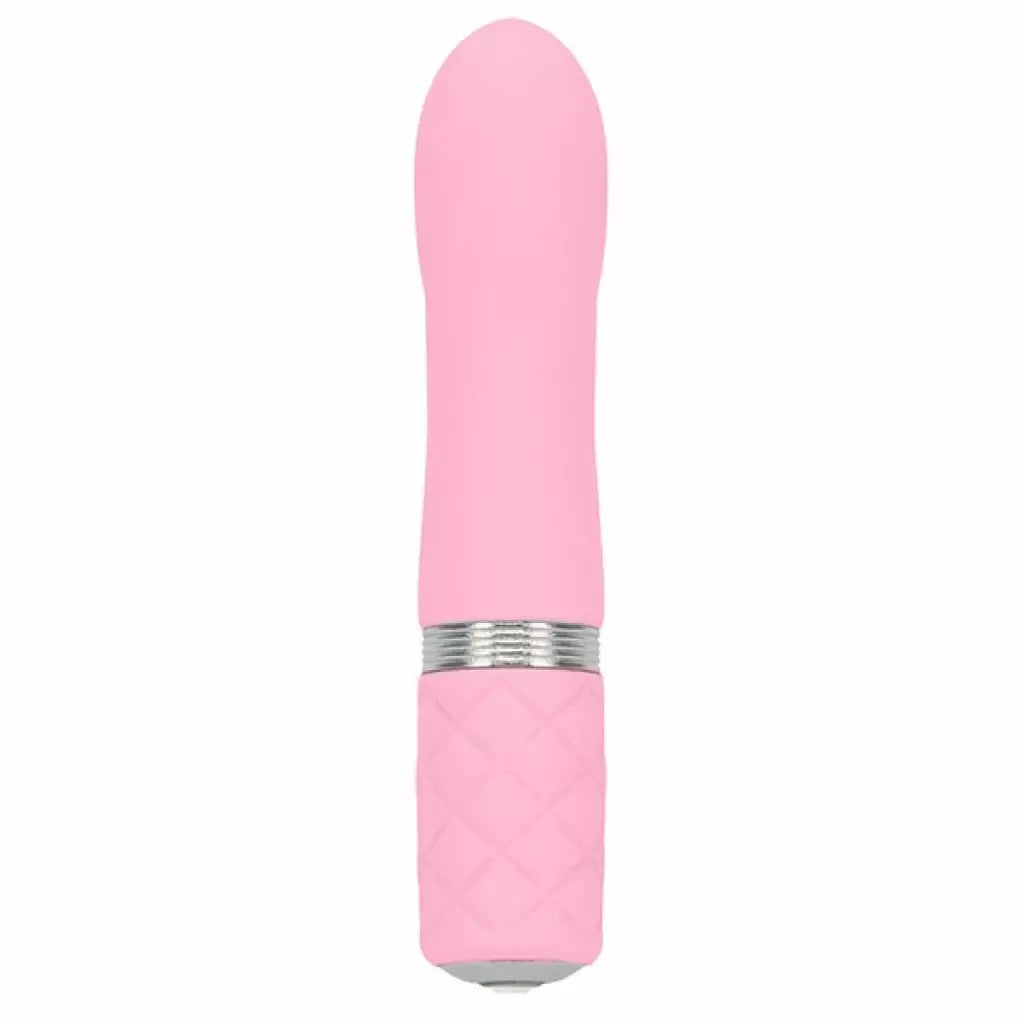 Pillow Talk Flirty Pink įkraunamas kompaktiškas intymus masažuoklis