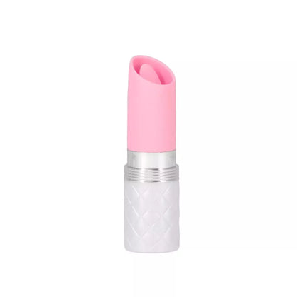 Pillow Talk Lusty Pink – kompaktiškas silikoninis klitorio stimuliatorius su „Swarovski“ detale