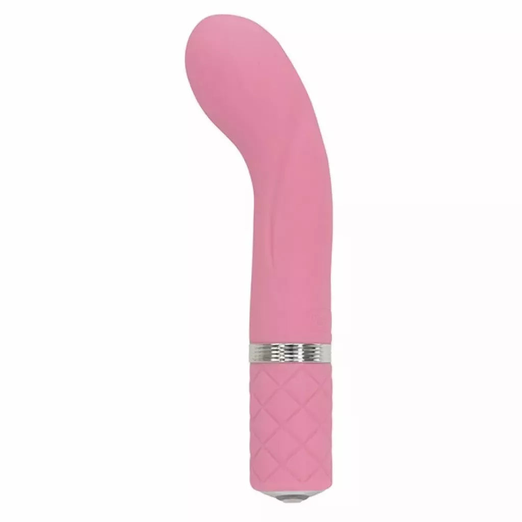 Pillow Talk Racy Pink aukštos kokybės silikoninis kompaktiškas vibruojantis prietaisas
