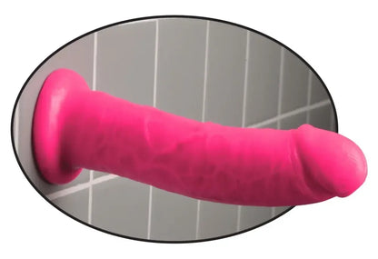 Pipedream Dillio 8" rožinis anatominis modelis su siurbtuku, 21,6 cm