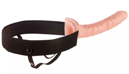 Pipedream Fetish Fantasy Series Hollow Strap-On Light 25 cm, reguliuojamas