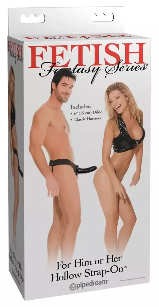 Pipedream FFSFHOH tuščiavidurė intymi sistema su reguliuojamais dirželiais, 18 cm