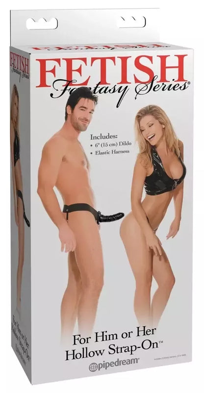 Pipedream FFSFHOH tuščiavidurė intymi sistema su reguliuojamais dirželiais, 18 cm