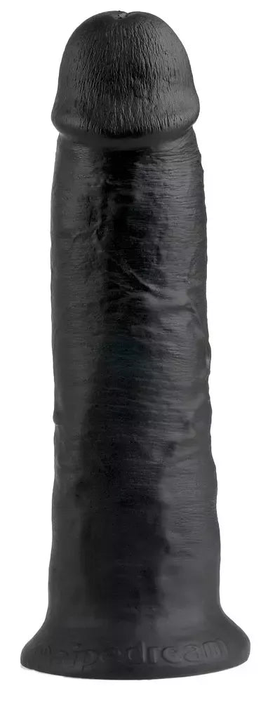 Pipedream King Cock 10" Dark – anatominis modelis su siurbtuku, 25 cm
