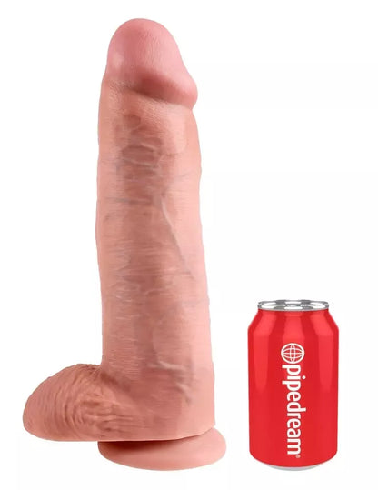 Pipedream King Cock 12 colių modelis su siurbtuku ir diržų suderinamumu