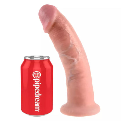 Pipedream King Cock 9 colio intymus modelis – kūno spalvos, su prisiurbiamu pagrindu