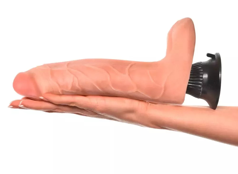 Pipedream Real Feel Deluxe No.6 Light anatominė vibruojanti sistema 22 cm