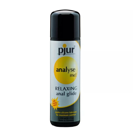 Pjur Analyse Me Relaxing Silicone Glide 250ml – lubrikantas su simondsijų ekstraktu