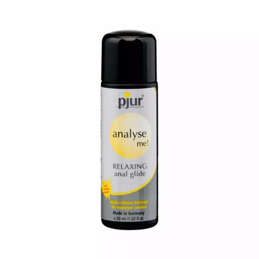 Pjur Analyse Me Relaxing Silicone lubrikantas 30 ml - praturtintas simondsijų aliejumi